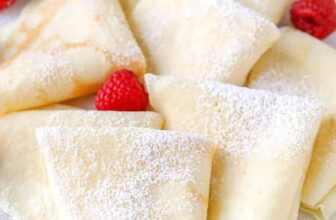 Simple Crepes Recipe (Blender) – Spend With ...