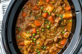 CrockPot Pork Stew – Spend With Pennies
