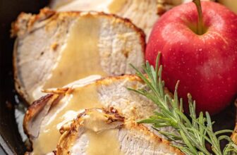 Apple Glazed Roasted Beef Loin