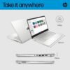 HP 14" Laptop, Intel Core i5-1235U Processor, 16 GB RAM, 512 GB SSD, Intel Iris Xe Graphics, FHD Display, Up to 8hrs battery, Win 11, Dual Speakers, Natural Silver, 14s-dq5010sa - Image 4